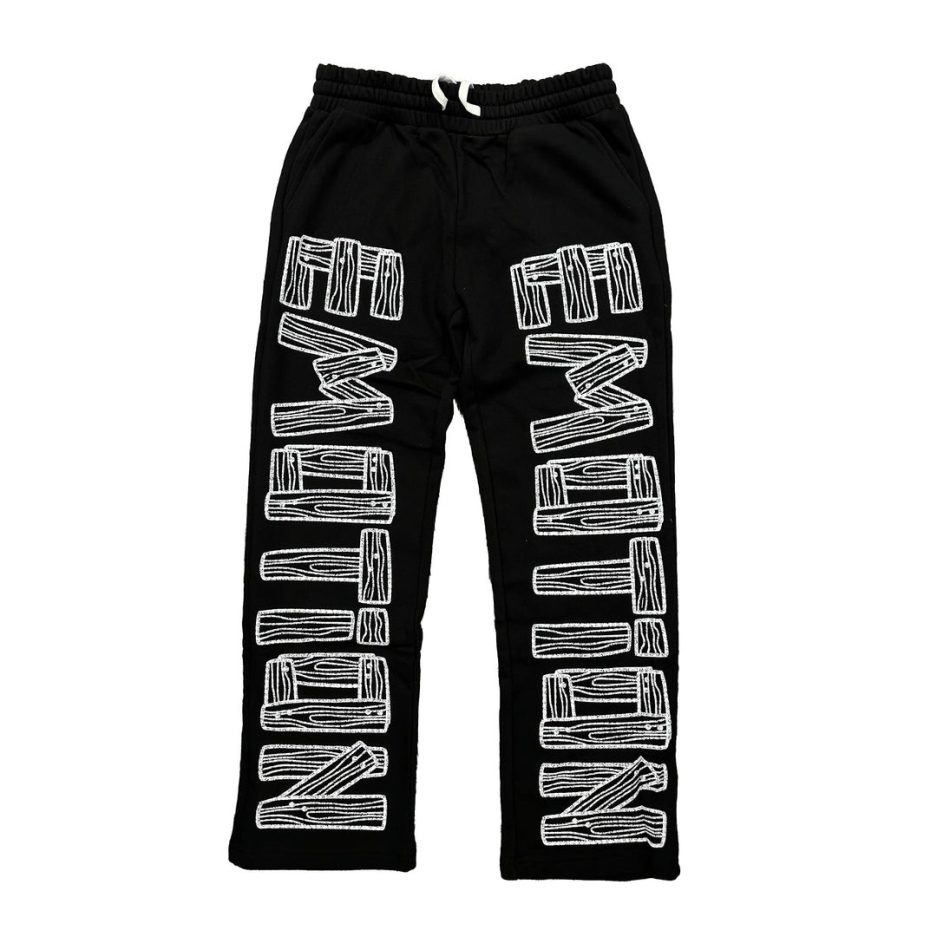 Mixed Emotion Brand Black Artist Sweatpant Mixed Emotion Brand Black Artist Sweatpant