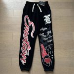 Mixed Emotion Brand Graffiti Black Tracksuit