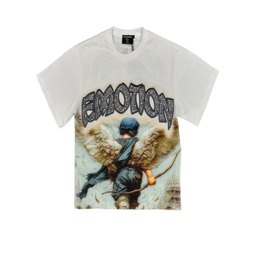 Mixed Emotion White Arch Angel Shirt Mixed Emotion White Arch Angel Shirt