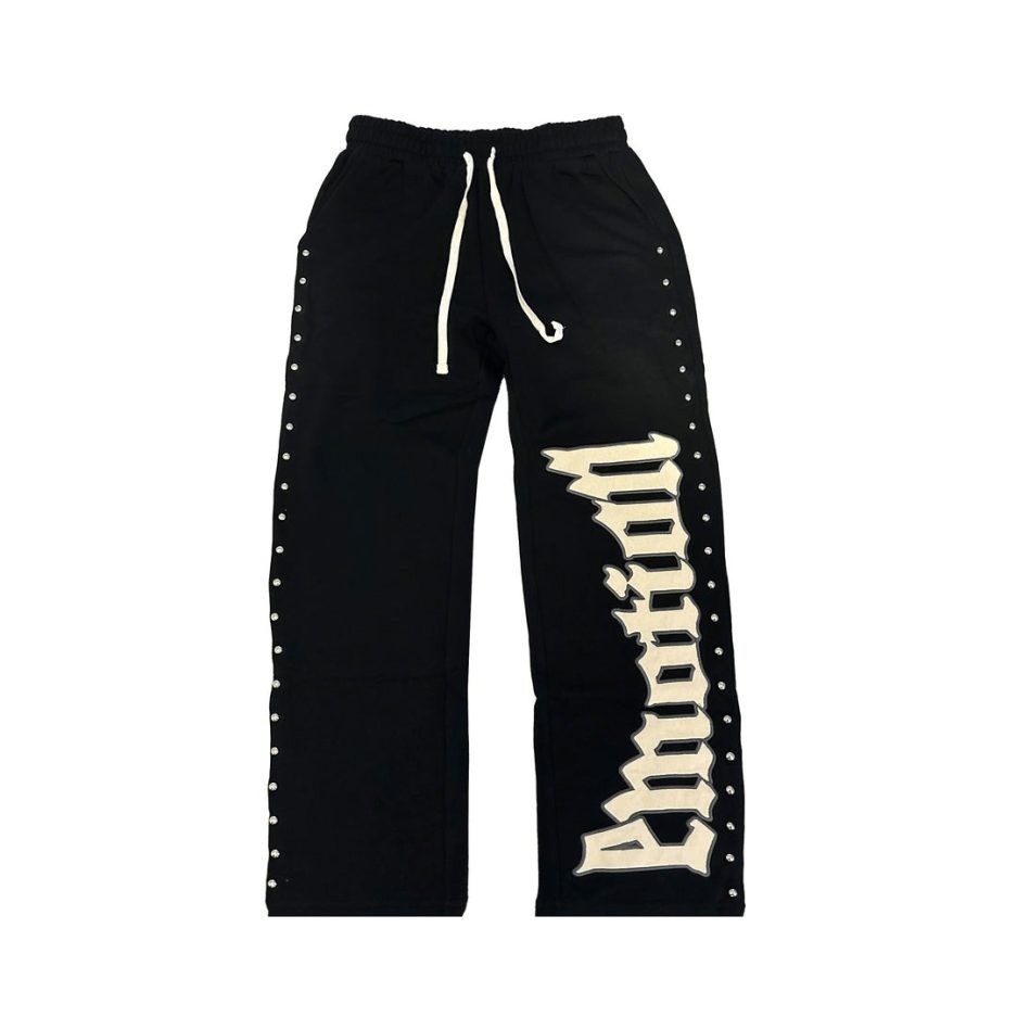 Mixed Emotional Brand Black Crown Sweatpant Mixed Emotional Brand Black Crown Sweatpant