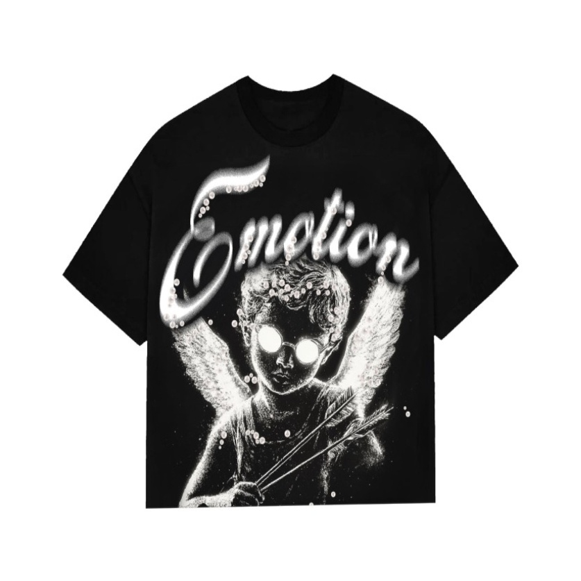 Mixed Emotional Brand Black Shirt Mixed Emotional Brand Black Shirt