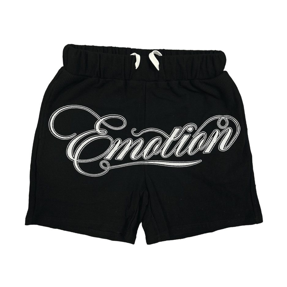 Mixed Emotional Brand Black Signature Shorts Mixed Emotional Brand Black Signature Shorts
