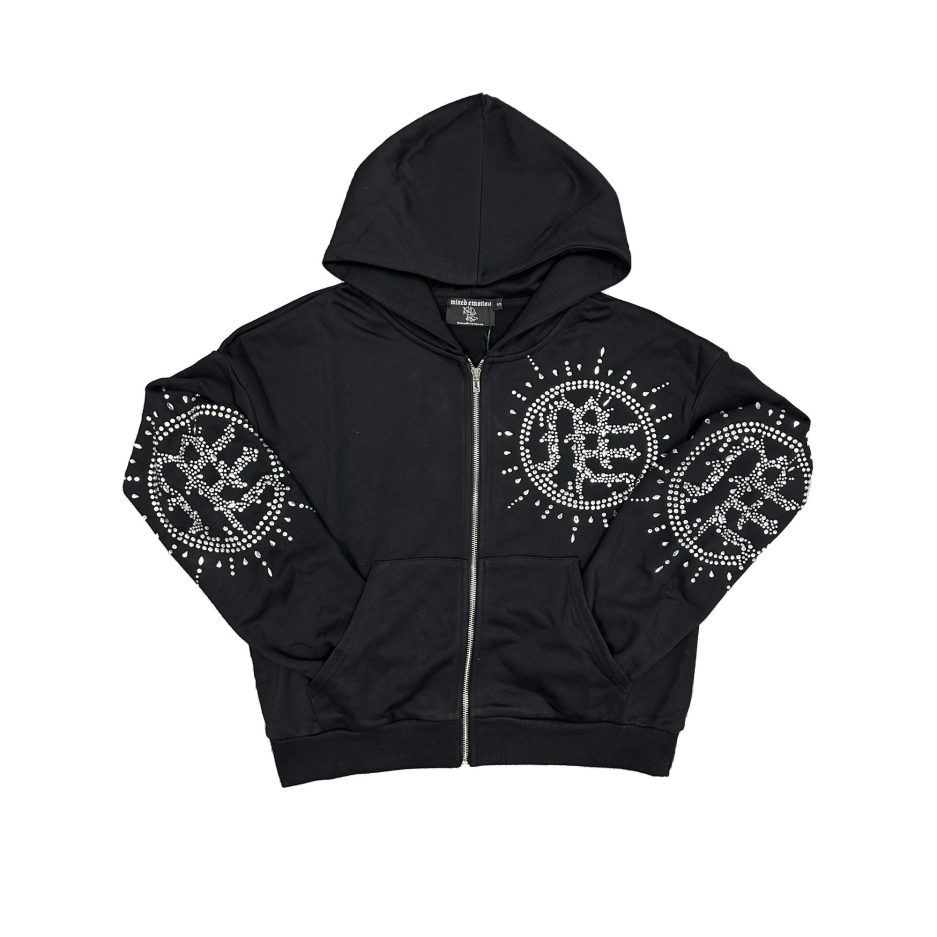 Mixed Emotional Brand Eclipse Black Hoodie Mixed Emotional Brand Eclipse Black Hoodie