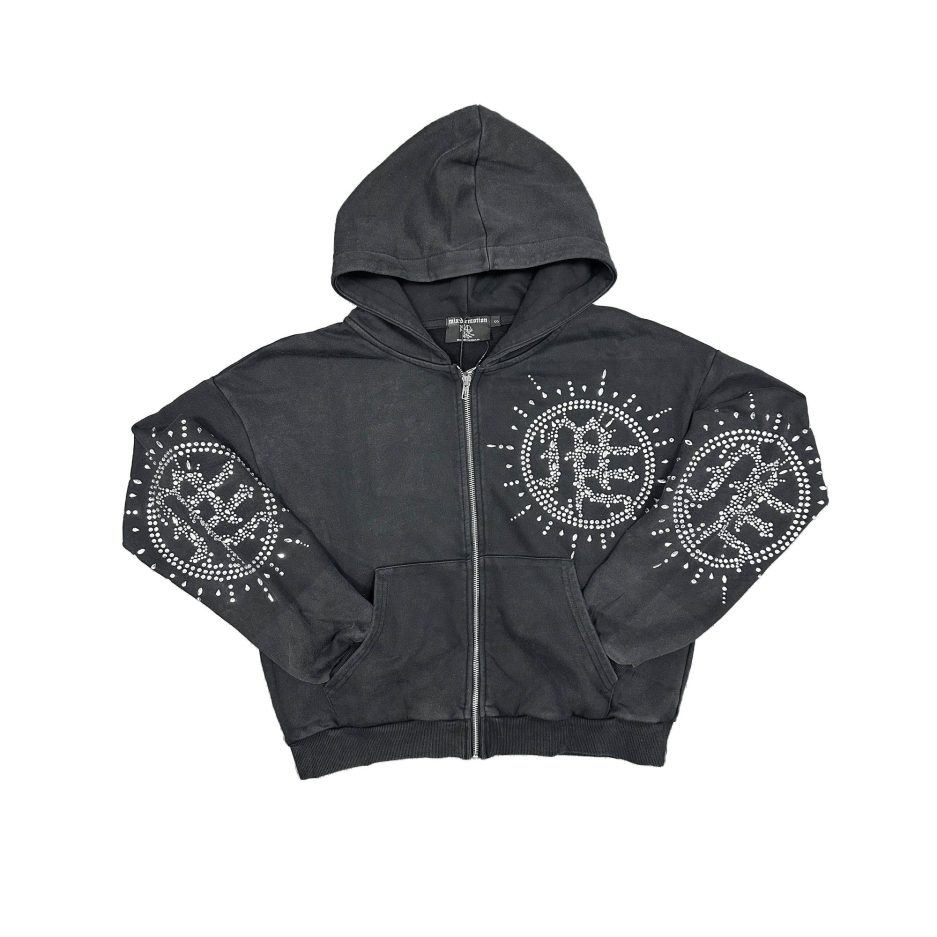 Mixed Emotional Brand Eclipse Grey Hoodie Mixed Emotional Brand Eclipse Grey Hoodie