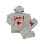 Mixed Emotional Brand Grey Cupid Tracksuit
