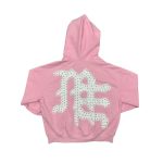 Mixed Emotional Never End Pink Hoodie